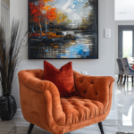 Make a Statement: Using Bold Art to Transform a Small Room