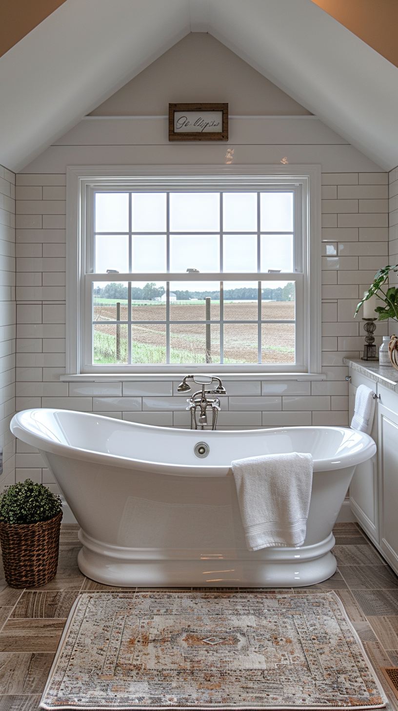 Charming and Functional: Tips for Decorating a Small Bathroom with a Standalone Tub