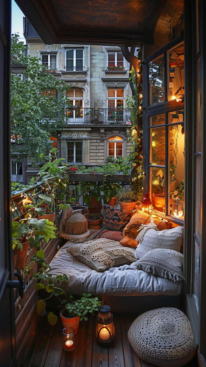 Balcony Bliss: Transforming a Small Balcony into a Cozy Outdoor Retreat