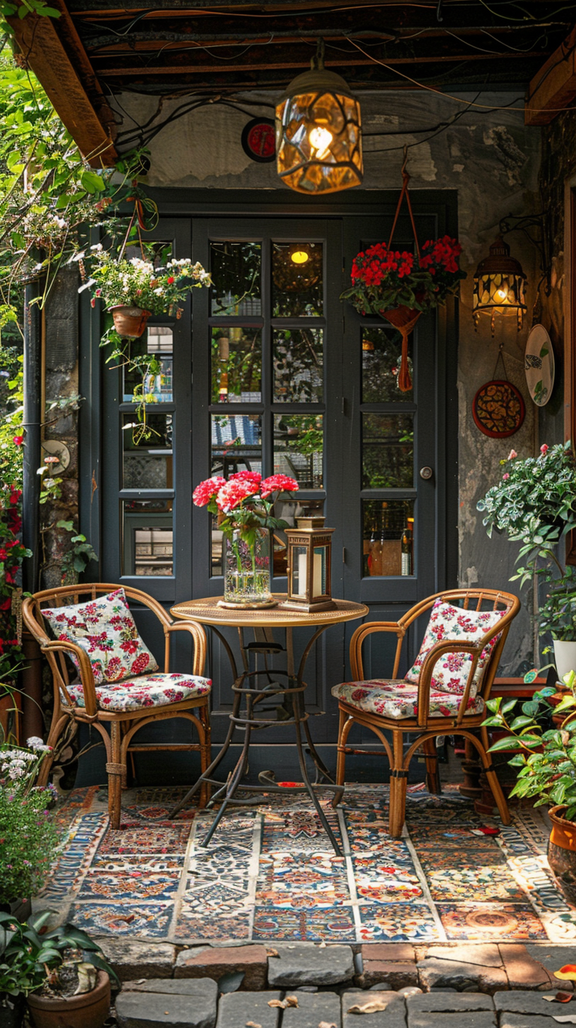 Charming Outdoor Spaces: How to Style a Small Outdoor Patio